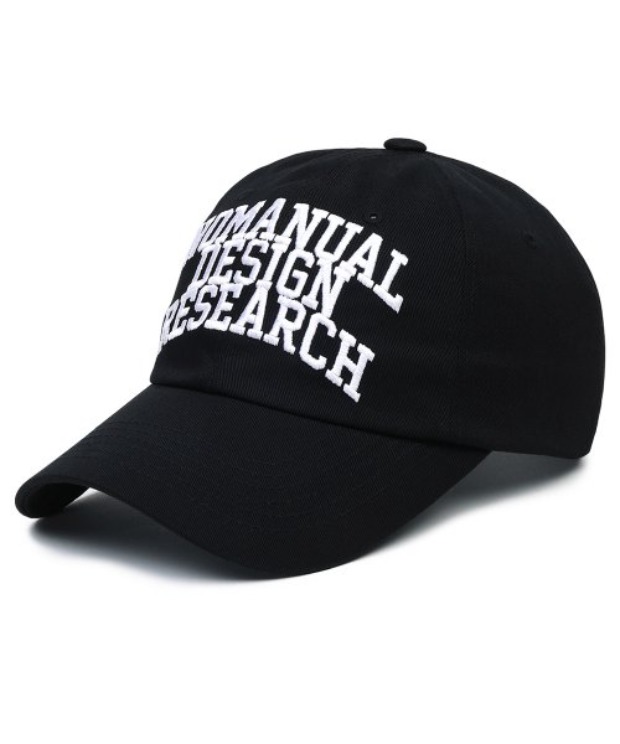 노매뉴얼 뉴 아치로고 볼캡 NEW ARCH LOGO BALL CAP (Black)