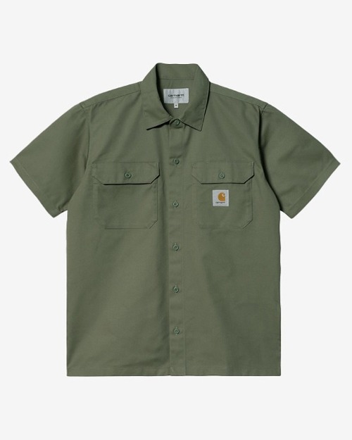 칼하트WIP 마스터 셔츠 S/S MASTER SHIRT (Dollar Green)