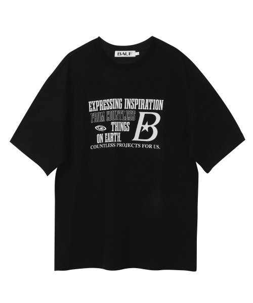 바우프 B LOGO 반팔 티셔츠 (Black)