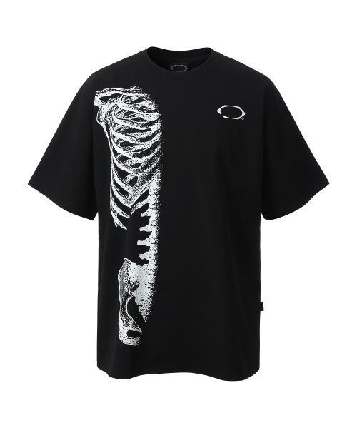 가릭스 Bone point drawing T-shirts (Black)