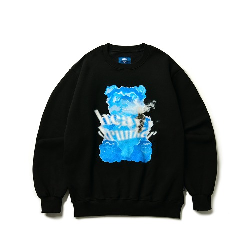 아노트 젤리 베어 스웻셔츠 블랙 Jelly Bear Sweatshirt (Black)