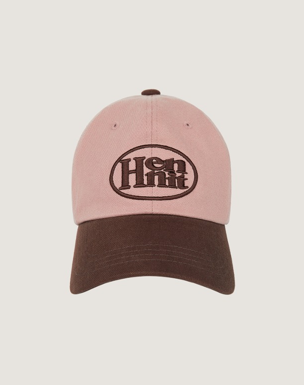 헤니트 Hennit Logo Cap (Pink/Brown)