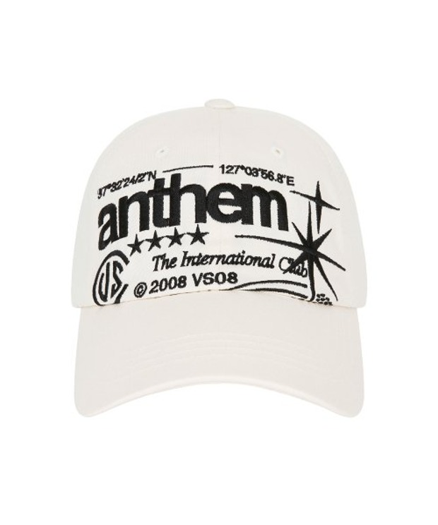 비바스튜디오 맥시멀 그래픽 볼 캡 MAXIMAL GRAPHIC BALL CAP (Cream)
