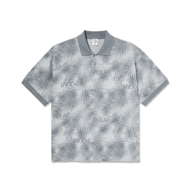 폴라 스케이트 서프 폴로 셔츠 스크리블 Surf Polo Shirt Scribble (Silver)