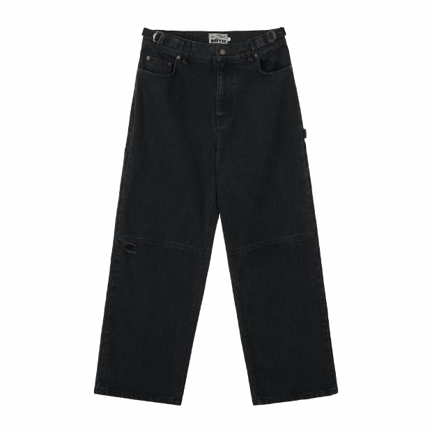 이알티알 Denim Carpenter Jeans (Black)