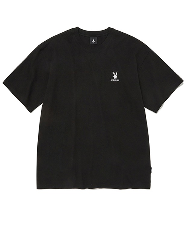 위캔더스 로고 티셔츠 LOGO T-SHIRT [PLAYBOY] (Black)