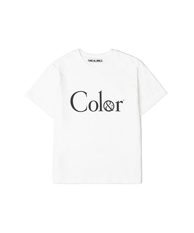 백엔포스 Color T-SHIRT (WHITE) - Woman