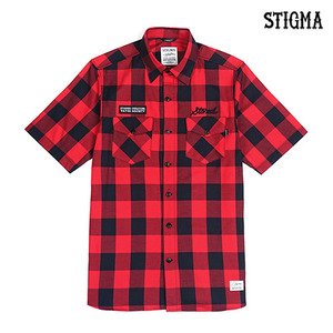 STONED WORK SHIRTS RED
