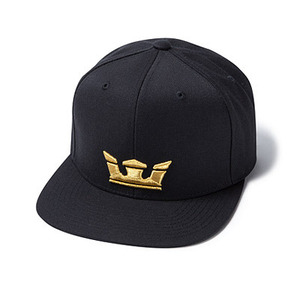 Supra Icon Starter Hat - Black/Gold