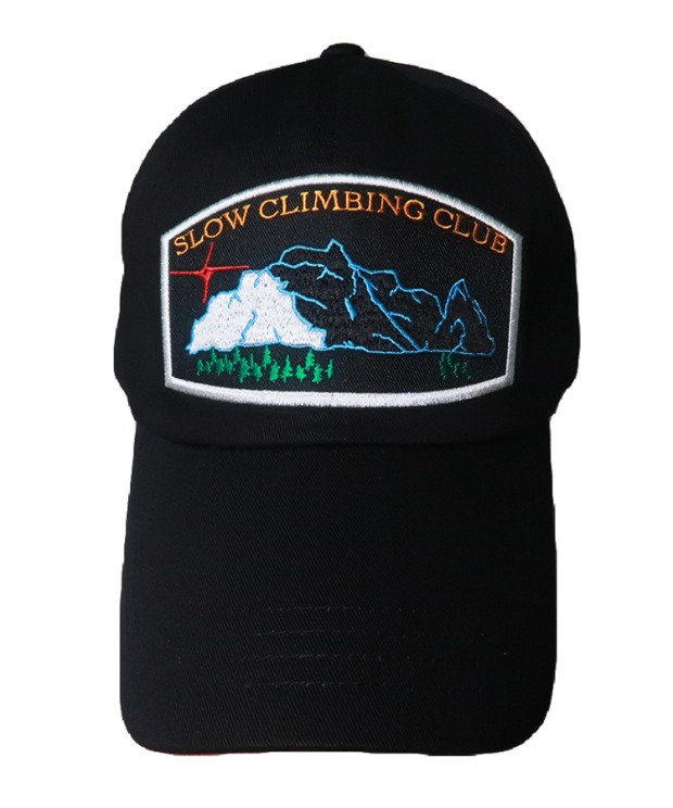 더콜디스트모먼트 slow climbing club cap (black)