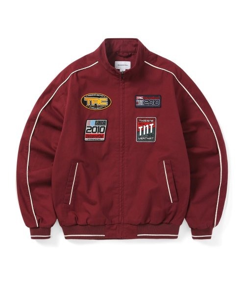 디스이즈네버댓 TRC 레이싱 자켓 TRC Racing Jacket (Red)