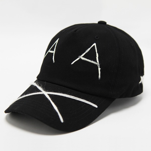 엑스씨엑스메인premium cotton AA main X line black cap