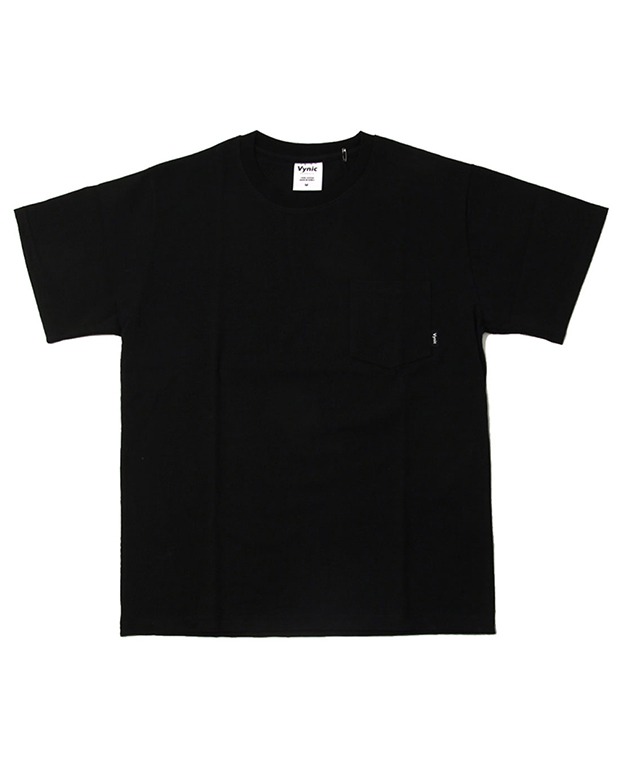 바이닉21 포켓 티셔츠 블랙VYNIC POCKET TEE [BLACK]