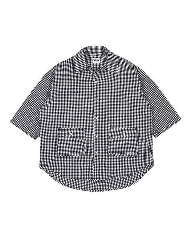 라운지 에이피티 Breezy Shirt Gingham-Check (Medium Sleeve) Shirt