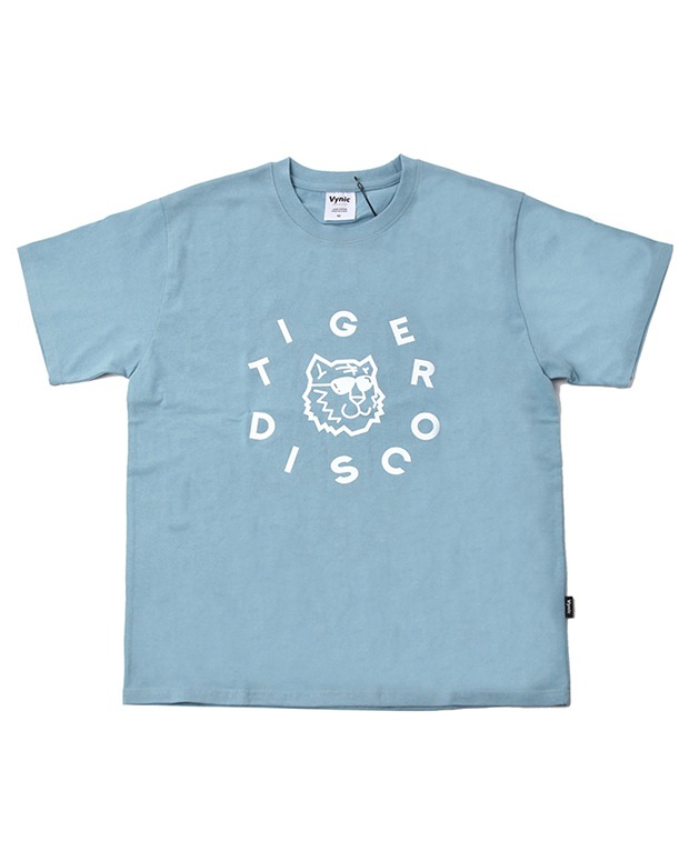 바이닉타이거디스코 선글라스 티셔츠 스카이 블루VYNIC TIGER DISCO SUNGLASS TEE [SKY BLUE]