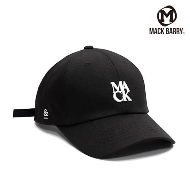 맥베리VOLUME MACK LOGO CAP BLACK