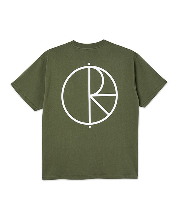 폴라 스케이트 스트로크 반팔티 Stroke Logo Tee (Uniform Green)