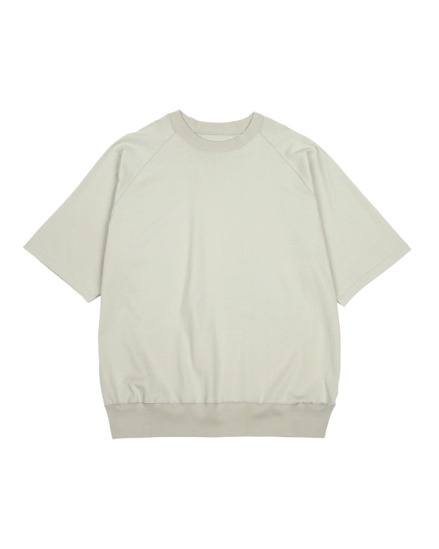 라운지 에이피티 Knit Like T-Shirt_Dusty Cream