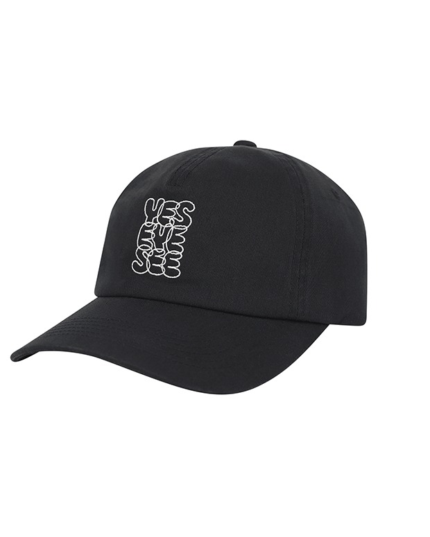 예스아이씨 Y.E.S 로고캡 Y.E.S Logo Cap (Black)
