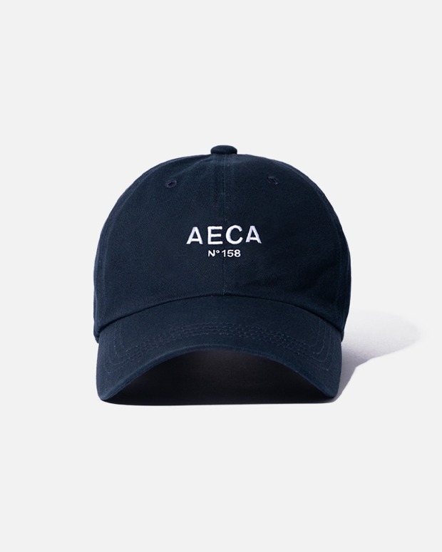 에이카화이트 에이카 빅 로고 볼캡 AECA BIG LOGO CAP (Navy)