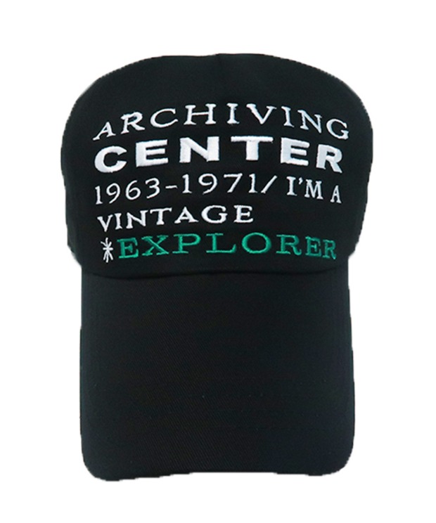 더콜디스트모먼트 vintage explorer cap (black)