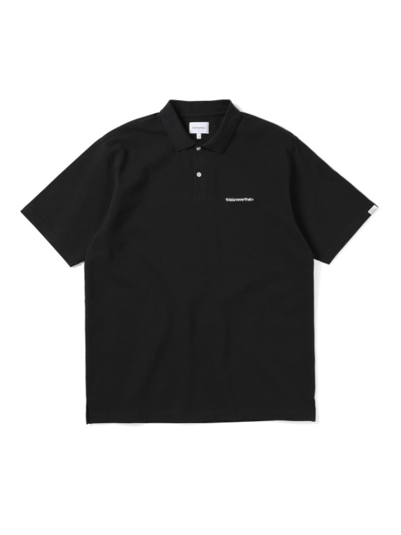 디스이즈네버댓 T 로고 S/S 져지 폴로 T-Logo S/S Jersey Polo (Black)