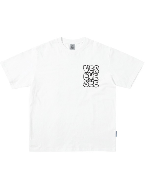 예스아이씨 C 로고 반팔티 C-Logo Tee (White)