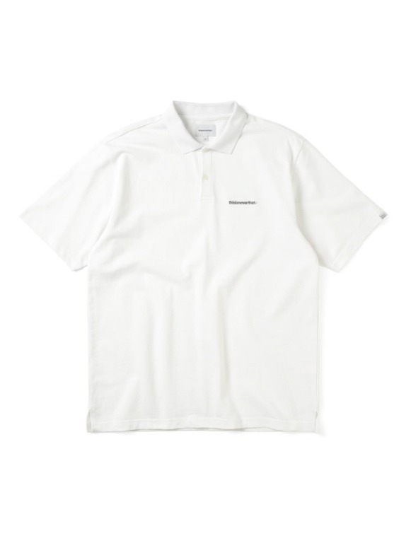 디스이즈네버댓 T 로고 S/S 져지 폴로 T-Logo S/S Jersey Polo (Off White)