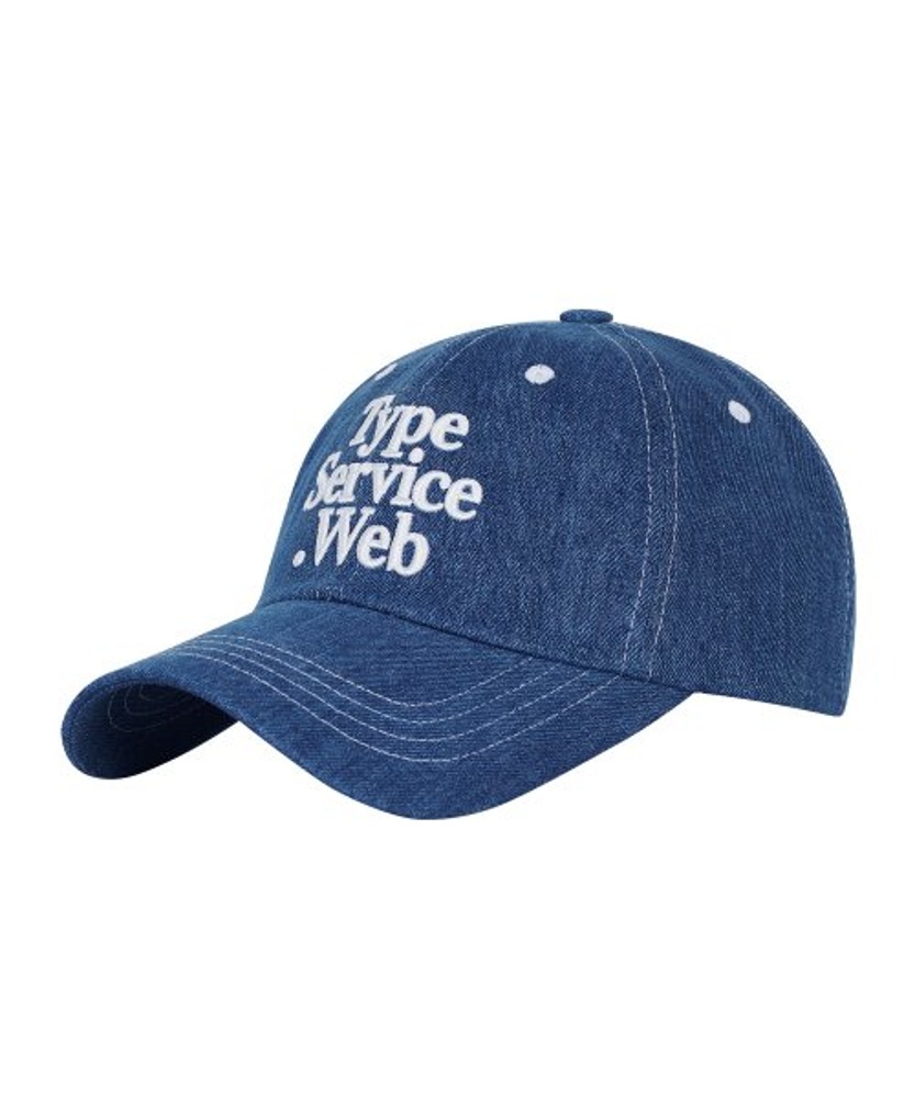 타입서비스 웹 스티치 캡 Typeservice Web Stitch Cap (Indigo denim)