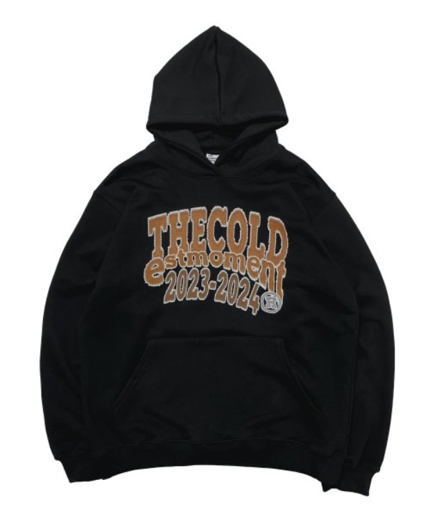 더콜디스트모먼트 TCM arch-logo hoodie (Black)