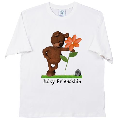 모스키토 머더러스 JUICY FRIENDSHIP T-SHIRT (White)