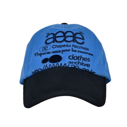 에이이에이이 웹 로고 5패널 볼캡 AEAE Web Logo 5 Pannel Ball Cap (Royal Blue)