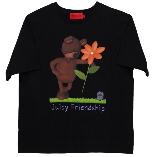 모스키토 머더러스 JUICY FRIENDSHIP T-SHIRT (Black)