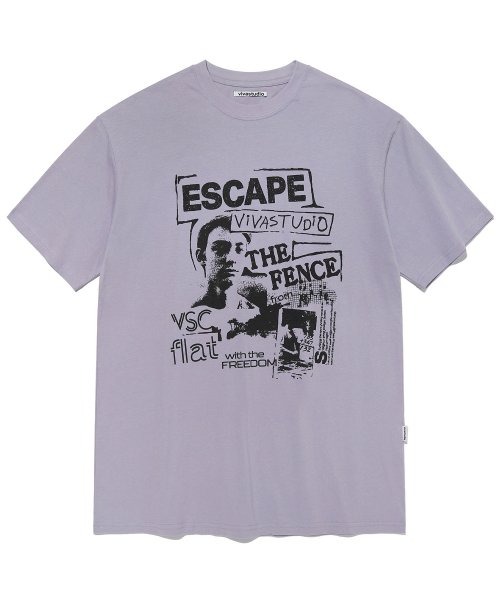 비바스튜디오 ESCAPE TEE (Purple)