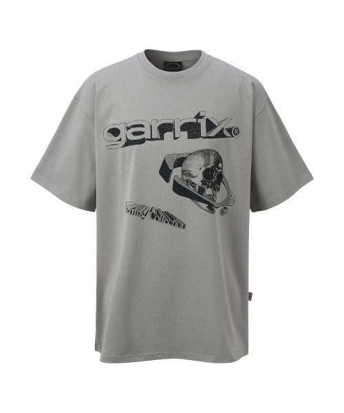 가릭스 Skull 3d T-shirts (Grey)