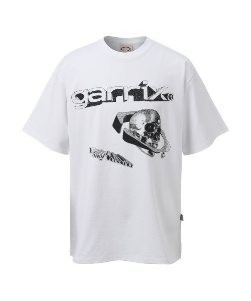 가릭스 Skull 3d T-shirts (White)
