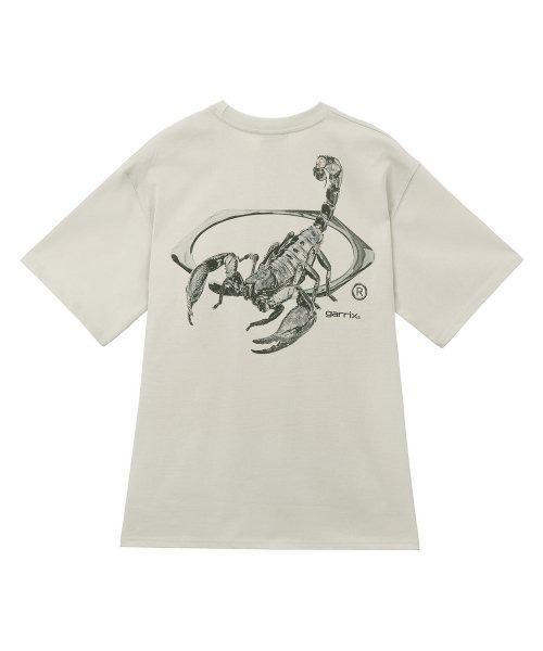 가릭스 METAL Scorpion PRINT T-shirts (Light Khaki)