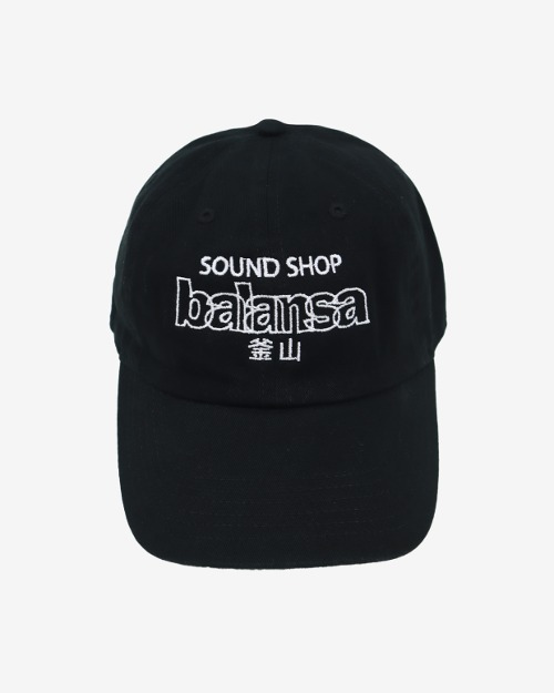 발란사 로고 캡 BALANSA LOGO CAP (Black)
