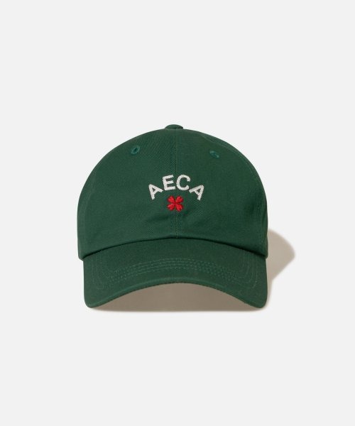 에이카화이트 에이카 클로버 로고 캡 AECA CLOVER LOGO CAP (Green)