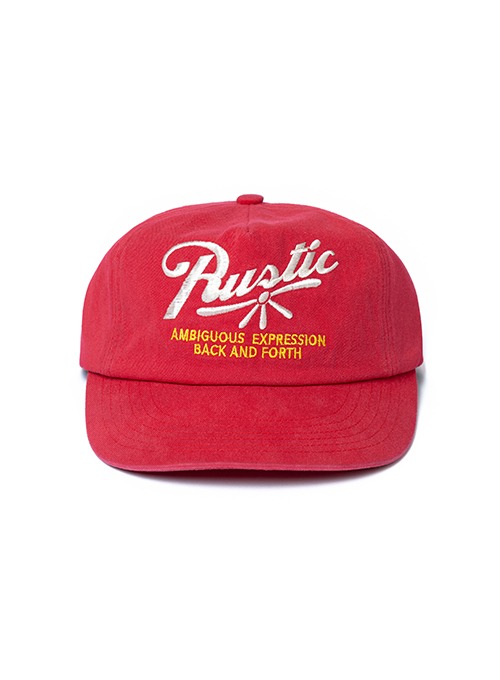 백엔포스 RUSTIC CAP(WASHED RED)