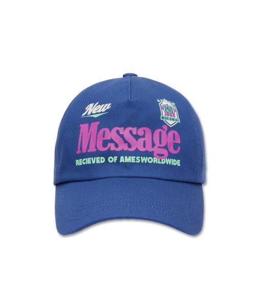 아메스 월드와이드 MESSAGE BALL CAP (Purple)
