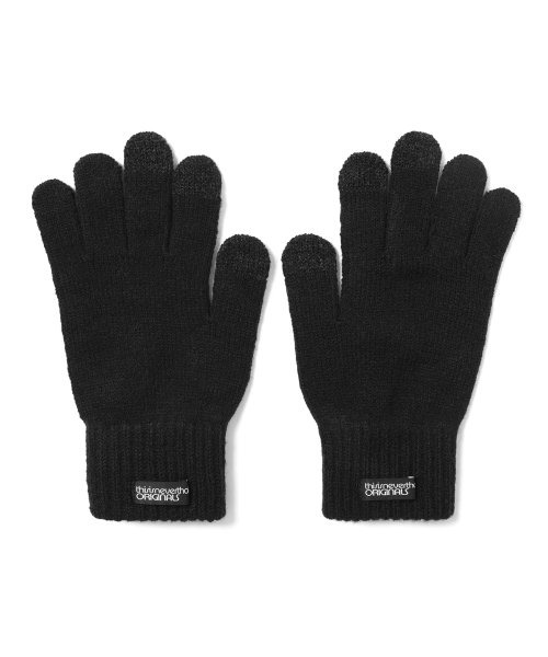 디스이즈네버댓 TNT 니트 글러브 TNT Knit Gloves (Black)