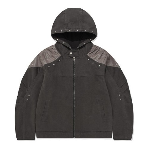 포스333 Armor Hooded Jacket (Grey)