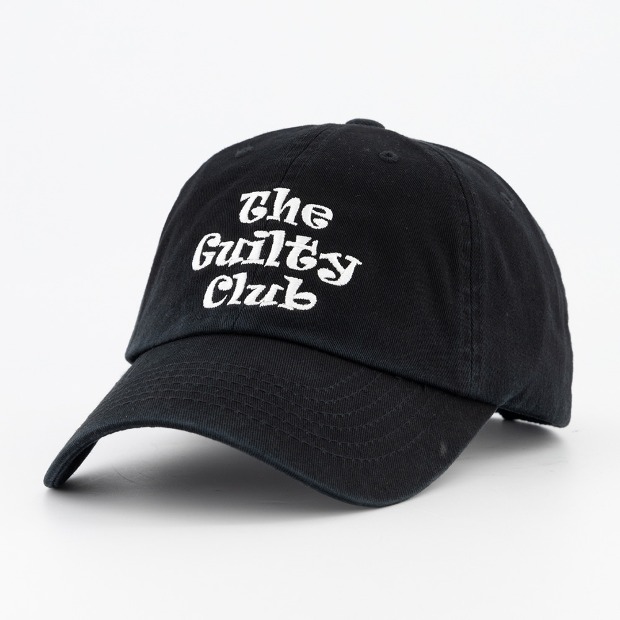 아노트 THE GUILTY CLUB 볼캡 블랙 THE GUILTY CLUB Ball Cap (Black)