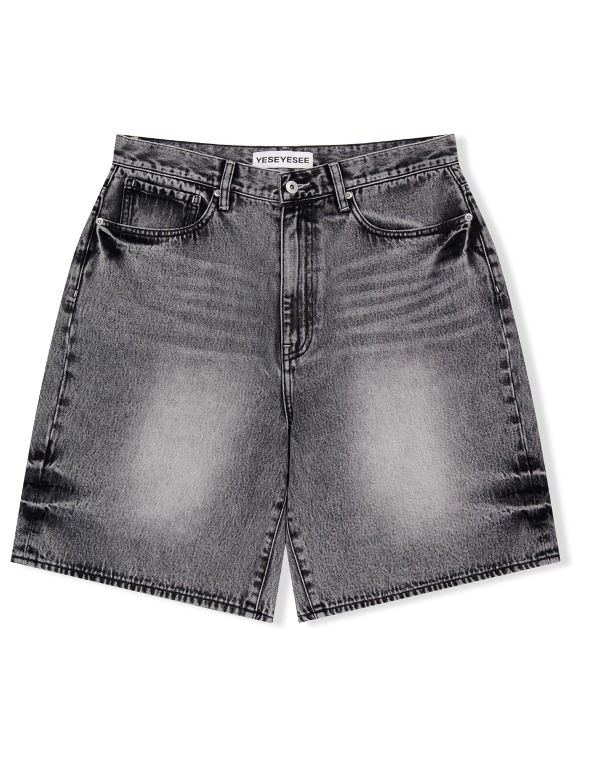 예스아이씨 베이설 5 포켓 데님 쇼츠 Basal 5 Pockets Denim Shorts (Light Grey)