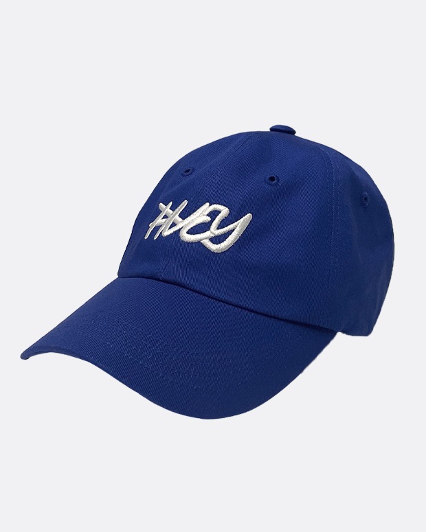 휴이 BASIC LOGO BALL CAP BLUE