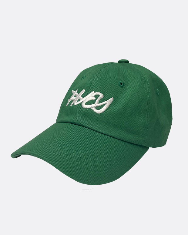 휴이 BASIC LOGO BALL CAP GREEN