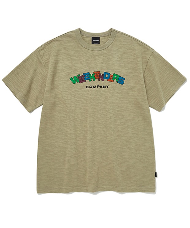 위캔더스 컴퍼니 티셔츠 COMPANY T-SHIRT (Khaki)