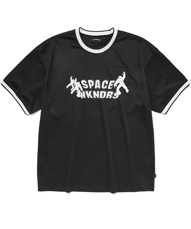 위캔더스 아케이드 메쉬 티셔츠 ARCADE MESH T-SHIRT (Black)