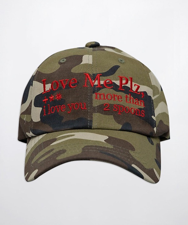 마이딥블루메모리즈 LOVEMEPLZ CAMO BALL CAP (Camo)